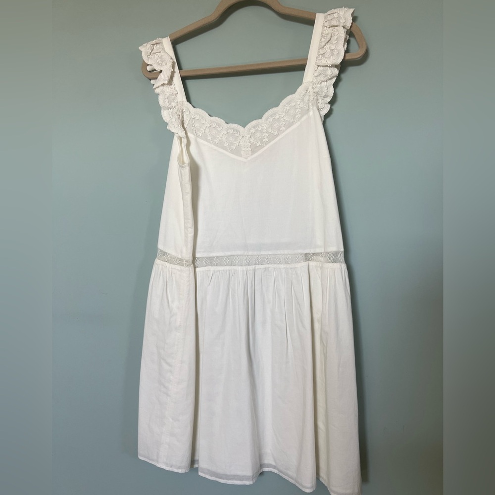 Sezane Alienor Dress Écru. - Size 42